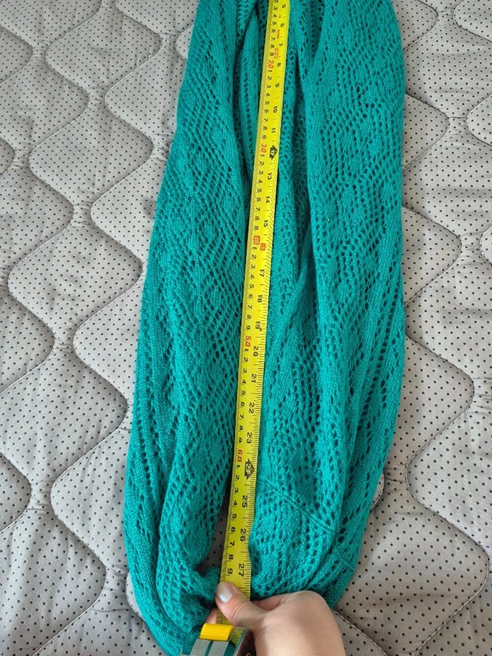 Teal Knit Infinity Scarf 💙 Dillard's ALL